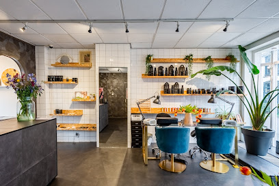 Interieur van DE WIMPERFABRIEK in Amersfoort