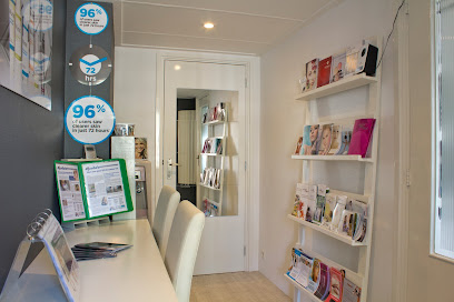 Interieur van Huidstudio Harlingen in Harlingen