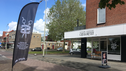 Interieur van Kapsalon /Barbershop Crehaartief in Hoogezand
