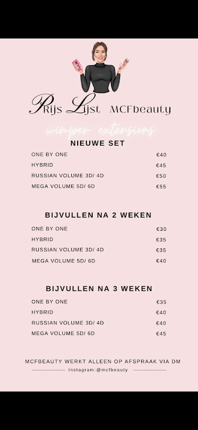 Interieur van MCFBEAUTY in Landgraaf